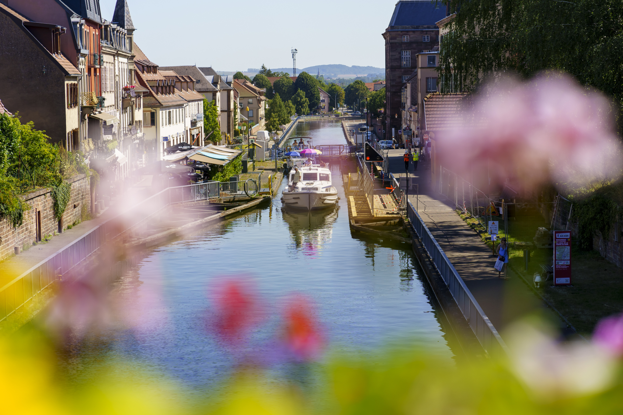 Location de bateau sans permis en Alsace